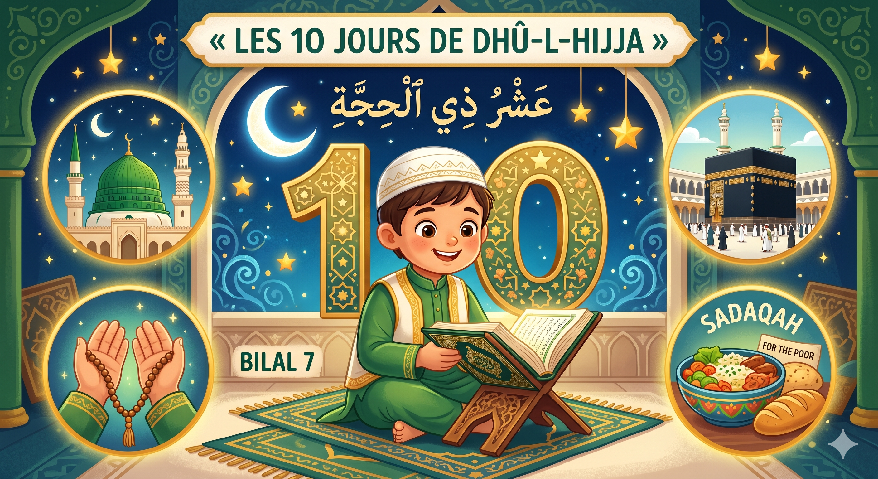 Les dix jours de Dhu-l-Hijja expliqués aux enfants